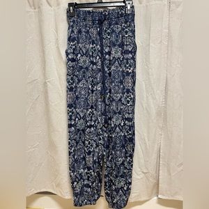 Aerie silky paisley pants